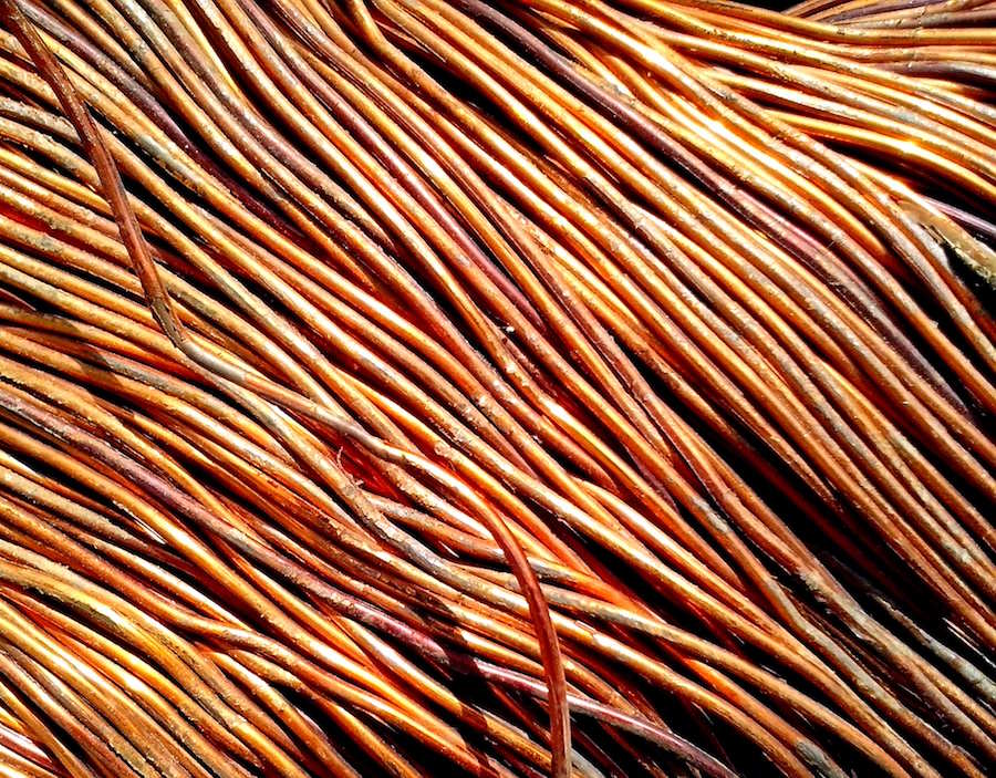 Copper price plung e