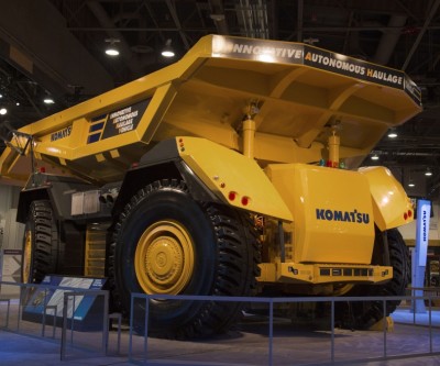 Komatsu launches innovative autonomous haulage vehicle at MINExpo 2016