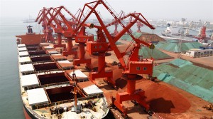 Copper, iron ore prices gain on robust Chinese imports