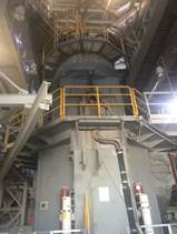 LOESCHE mill type LM 24.2 for the grinding of phosphorite in Kazakhstan