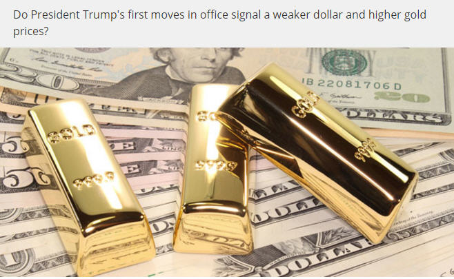 Does gold trump the dollar