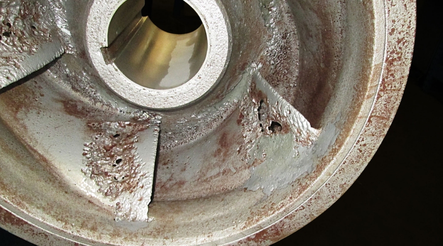  Cavitation damage should be prevented by changing the pumping system characteristics