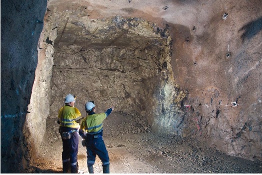 DeGrussa underground copper-gold mine, Western Australia. Source: sandfire.com.au