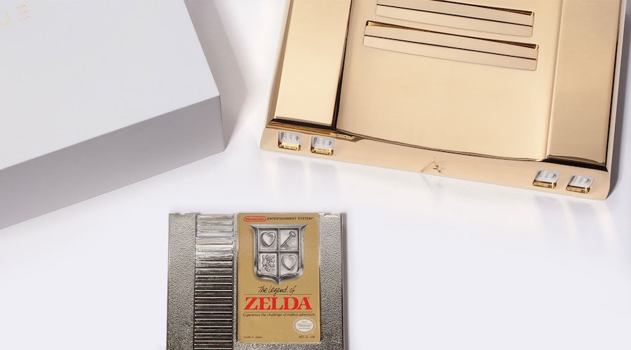 This Nintendo is made of 24K gold and it’s being auctioned right now