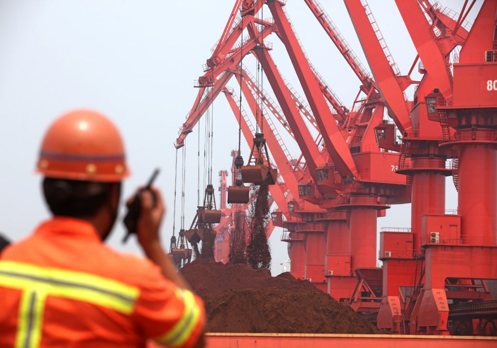 Iron ore shipments from Brazil and Australia set record high