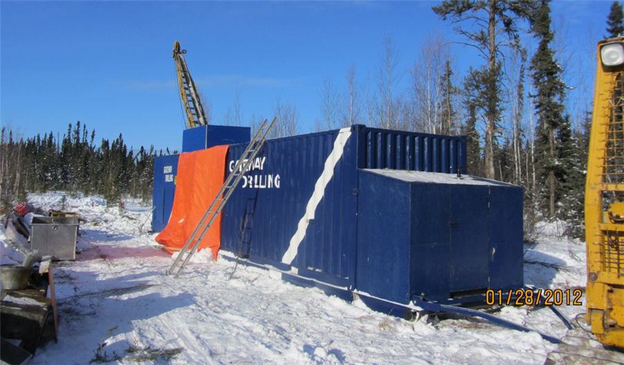 Comstock provides dual upsde for Canadian gold discover - Drill on the first pad in Saskatchewan's La Ronge belt
