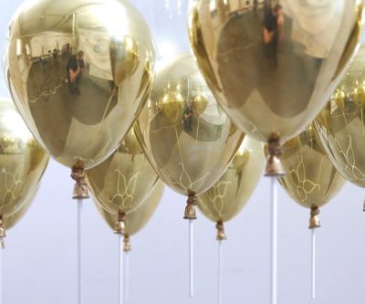 Gold in Q3 2017 - gold balloons