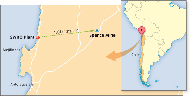 Mitsui to build desalination plan for BHP’s Spence copper mine in Chile