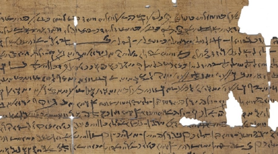 papyrus scroll egypt