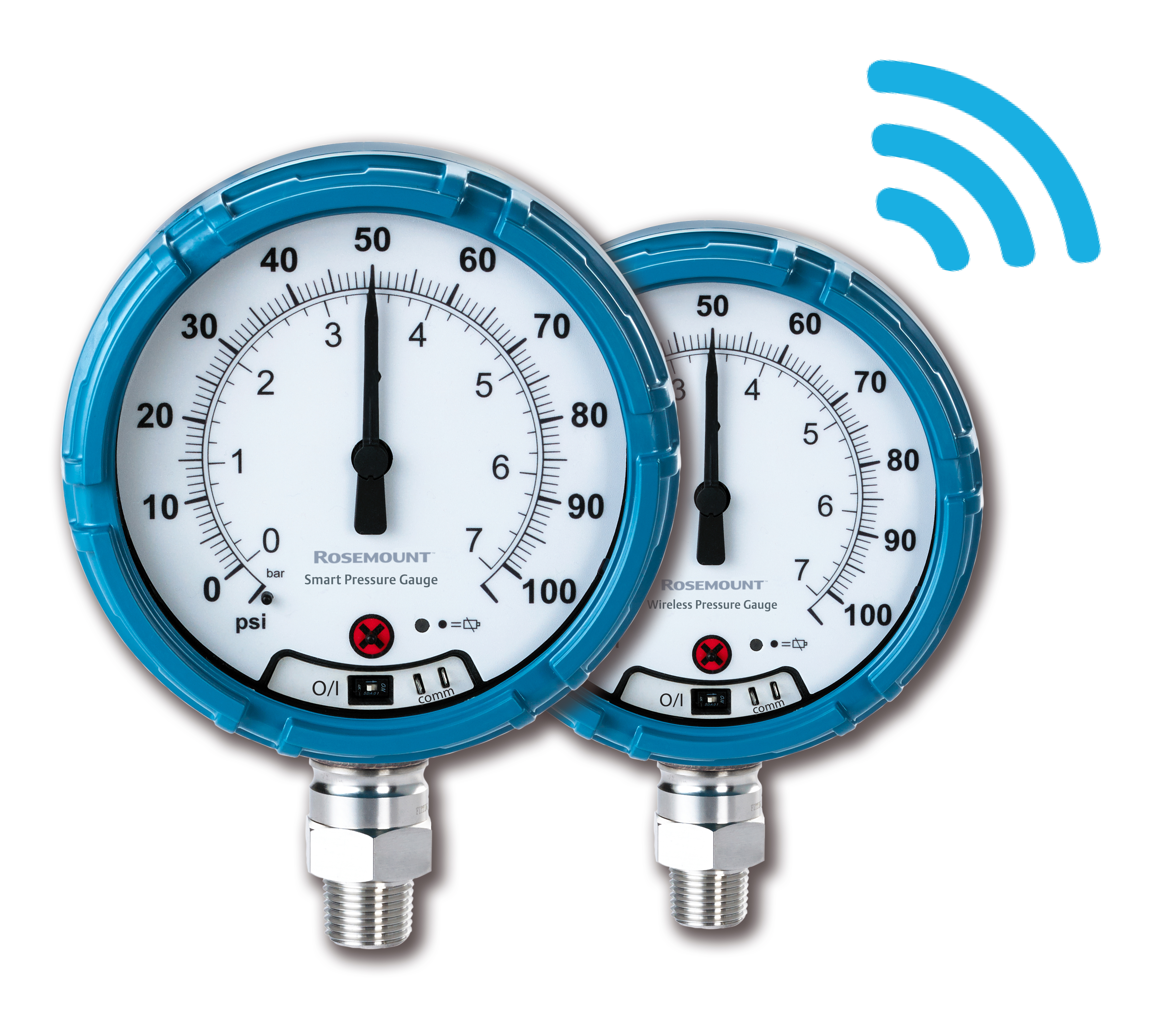 Reotemp pressure gauge