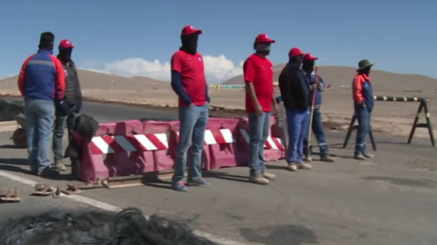 Strike at BHP's Chile copper mine continues, union opposes substitute workers