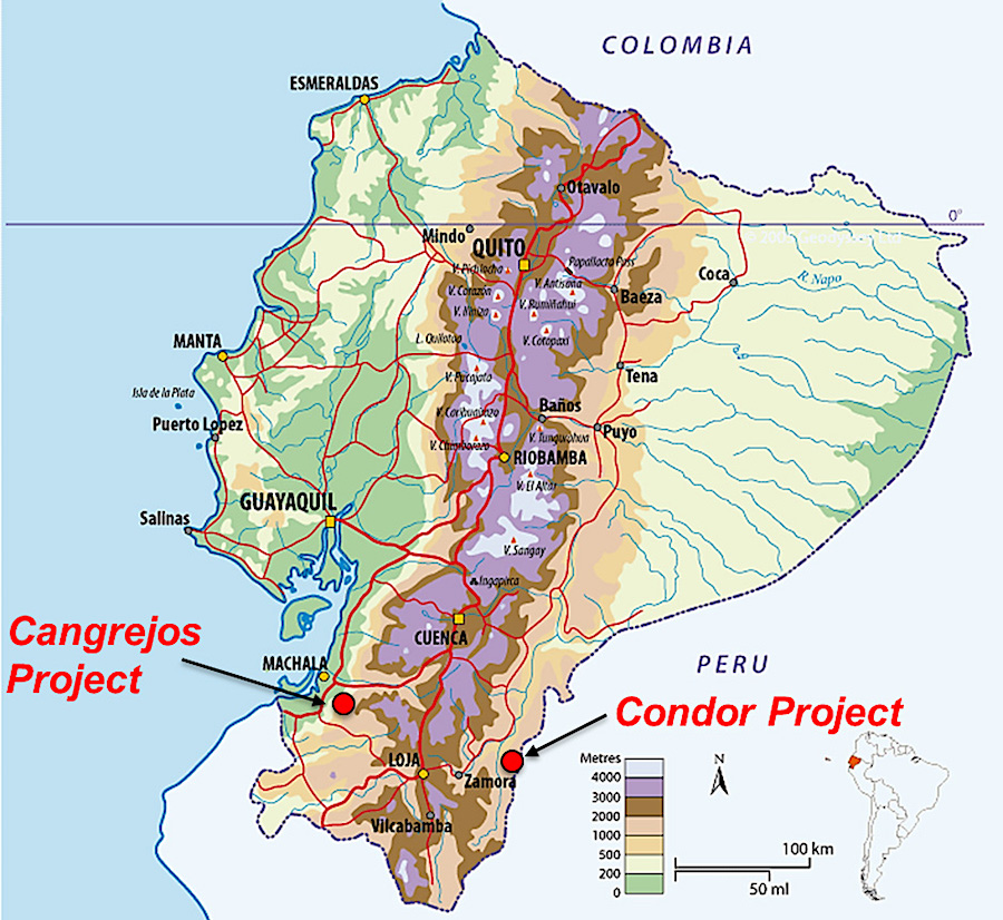 Ecuador mining reforms good news for Lumina Gold’s project
