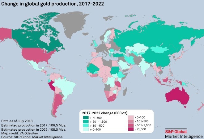 Gold output in key countries to slump to ‘generational’ lows — report