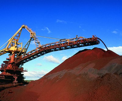 Brazilian iron ore exports hit the highest monthly volume in two years.