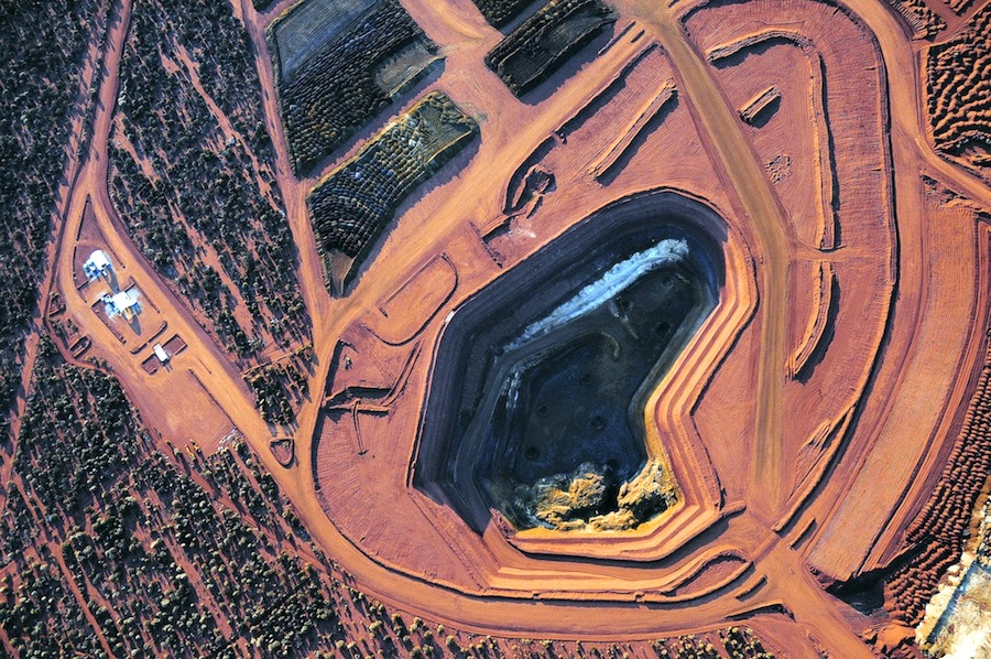 Lynas' Mount Weld rare earths mine in Western Australia.