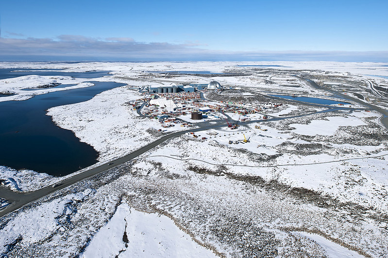best open pit Nunavut Canada gold