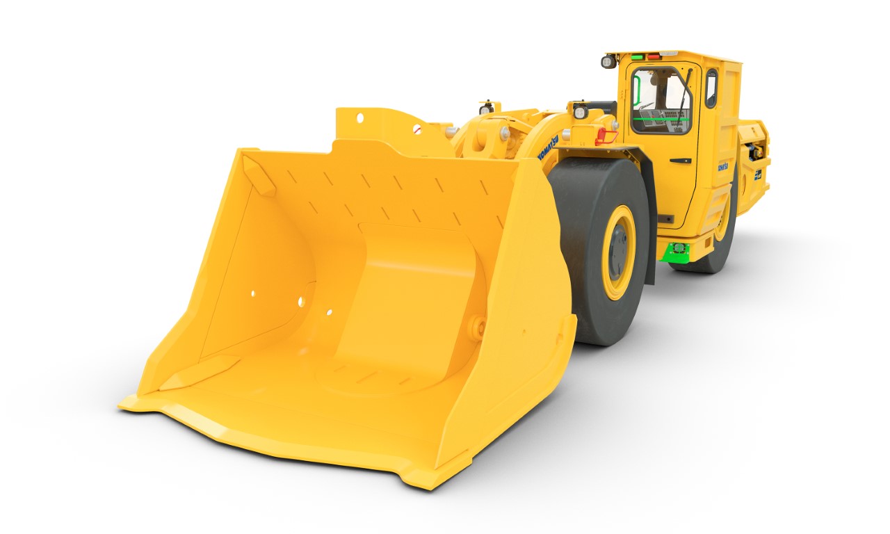 Komatsu introduces redesigned LHDs for hard rock mining