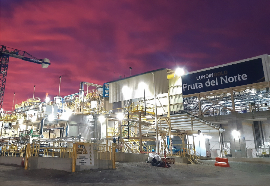 Lundin Gold goes ahead with $18.6m-expansion of Fruta del Norte