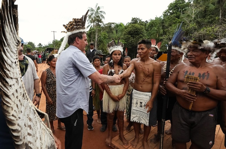 Bolsonaro vows to keep mining out of Yanomami reservation