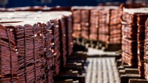 Copper price up