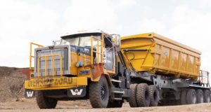 Teck pilots electric transport truck at Highland Valley copper operations