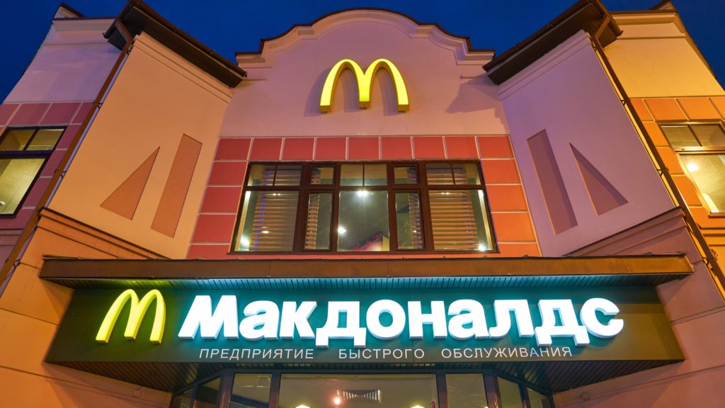 Ex-Coal Miner Buying McDonald’s in Russia Is Rebranding an Era