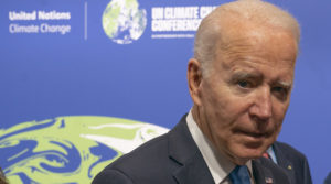 Joe Biden at COP26 in Glasgow