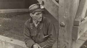 Coal miner in Jenkins, Kentucky in 1935