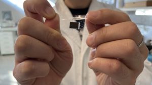 Wearable "skin" and biosensor.