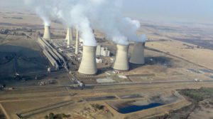 Arnot coal-fired power station in Middelburg, South Africa.