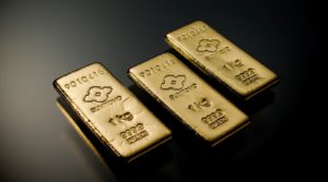 High-purity (99.99%) gold bullion by Sumitomo Metal Mining