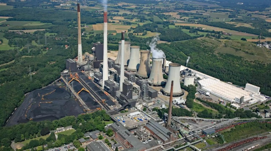 Uniper's Scholven coal-fired power plant