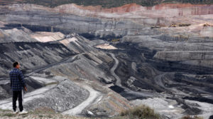 Coal mining in Aragon, Spain