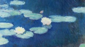 Claude Monet's Water Lilies from his private collection.