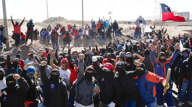 BHP workers at Escondida copper mine go on strike