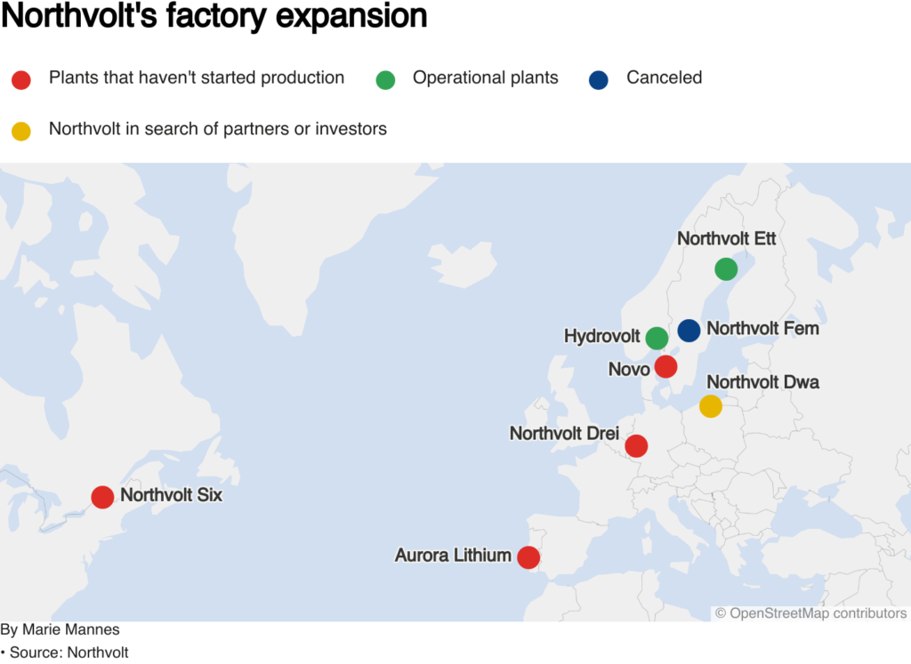 Northvolt CEO steps down after bankruptcy filing